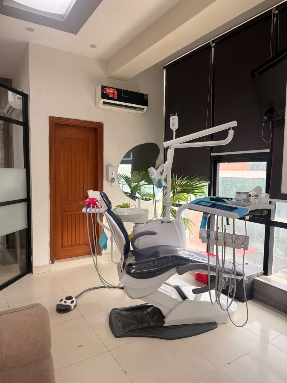 M Pro 2400 treatment chair at M M Dental Associates